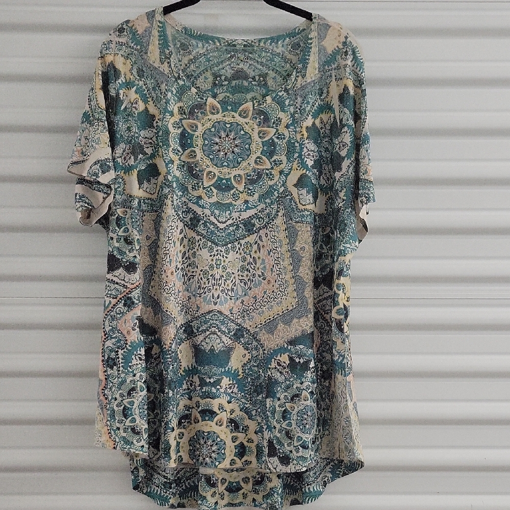 Style & Co. Bohemian Patterned Tunic Top